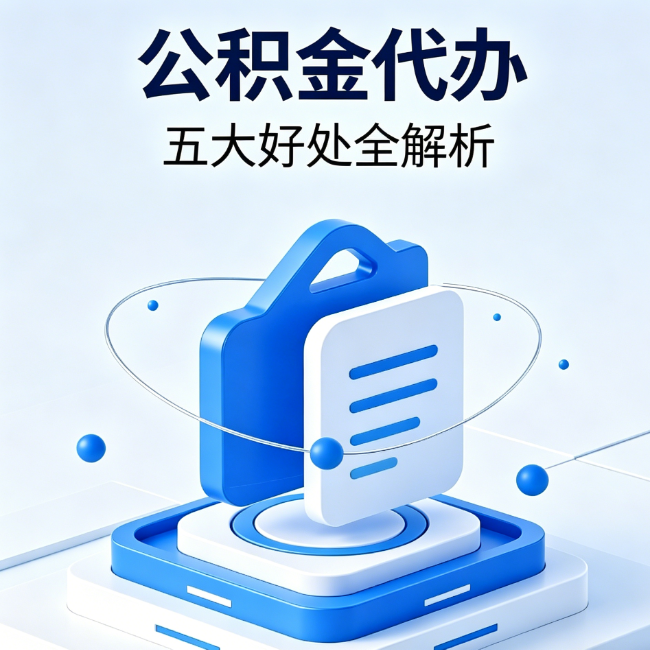 普洱公积金代办到底值不值？这5大好处让你少走弯路